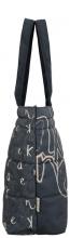 Anekke Mademoiselle Travel gepolsterte Henkeltasche Perlon blau