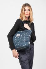 Anekke Mademoiselle Travel gepolsterte Henkeltasche Perlon blau