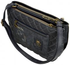 Anekke Mademoiselle Studio Schultertasche Skizzen Taupe