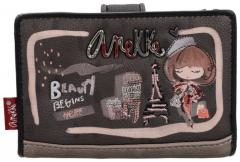 Anekke Mademoiselle Portemonnaie Paris Braun