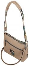 kleine Handtasche Anekke taupe Real Evolution petrol