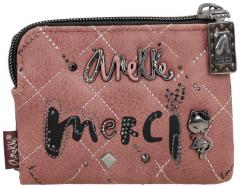 Mademoiselle Anekke flexible Geldtasche Stepp Parisian Glitzersteine