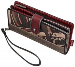 Medium Damenbörse mit Riegel Anekke Mademoiselle Eco Friendly