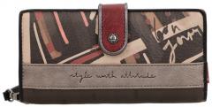 Medium Damenbörse mit Riegel Anekke Mademoiselle Eco Friendly