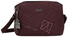 Anekke Damentasche bordeaux Nieten Real Evolution