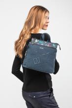 Citybackpack dunkelblau Anekke Real Evolution Prägung