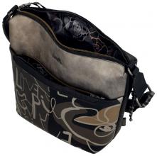 Nature Umhängetasche Anekke Mademoiselle metallic Silhouette bestickt