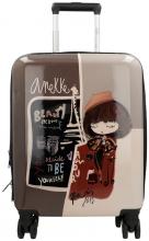 Anekke Handgepäckskoffer Hartgepäck 4-Rad Trolley S 55cm