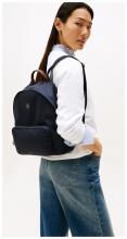 Nylonrucksack Tommy Hilfiger Popette Dome Space Blue