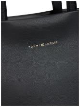 Shopper TH Logotape Tote Black PU