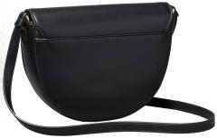 Satteltasche Calvin Klein klassisch schwarz Raised Crossbody Überschlag