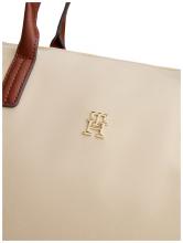 zeitlose Totebag Popette maxi Tommy Hilfiger Shopper Sandalwood Perlon