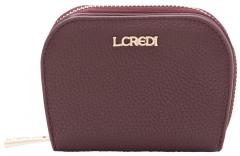 Portemonnaie L.Credi Perla Wine Bordeaux Herbst vegan