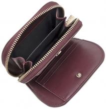 Portemonnaie L.Credi Perla Wine Bordeaux Herbst vegan