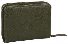 Burkely Lederbörse Natural Norah Grass Green 