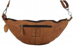 kleine Nietentasche Nuri Cognac braun Harbour 2nd Fashion Lights Vintage