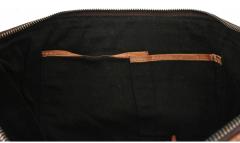 lässige Crossovertasche Nuri Ziernieten Harbour 2nd Dark Ash schwarz