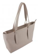 elegante Shoppertasche Coccinelle Malory Ribes bordeauxrot