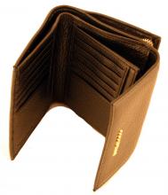 Coccinelle Geldtasche weinrot Metallic Soft Medium Ribes