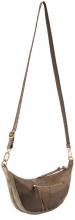 Schultertasche Beyond Crossbag FREDsBRUDER Taupe Velours