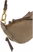 Schultertasche Beyond Crossbag FREDsBRUDER Taupe Velours