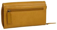 BURKELY strahlende gelbe Damenbrieftasche Natural Norah Yolk Yellow