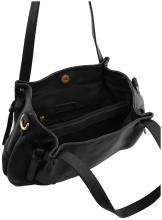 großes Shoppertasche schwarz Leder FREDsBRUDER Just Easy Hobo