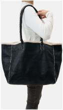 Take All You Need Shopper FREDsBRUDER Shearlingoptik schwarz
