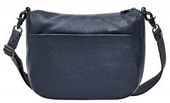 Mandarina Duck Beuteltasche Hobo Mellow Leather Dress Blue dunkelblau
