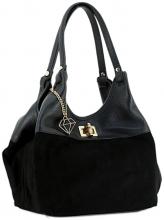 Caleidos Kurzgrifftasche Beutel Leder schwarz Caleidos Kurzgrifftasche Beutel Leder schwarz