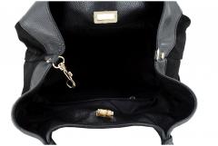 Caleidos Kurzgrifftasche Beutel Leder schwarz Caleidos Kurzgrifftasche Beutel Leder schwarz