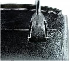 Caleidos Business Shopper Black Lackleder klassisch Caleidos Business Shopper Black Lackleder klassisch