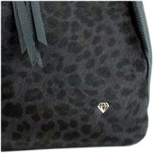 Caleidos Felltasche mit Kettendetails Black Animal Caleidos Felltasche mit Kettendetails Black Animal