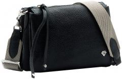 Caleidos Lederhandtasche Black Henkelwahl Caleidos Lederhandtasche Black Henkelwahl