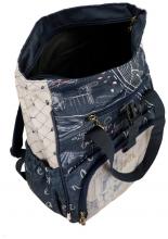 Anekke Textilrucksack Nylon Mademoiselle Travel Viaje Alloverprint Anekke Textilrucksack Nylon Mademoiselle Travel Viaje Alloverprint