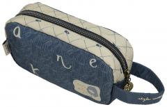 Anekke Makeup Bag Mademoiselle Travel Viaje Perlon Blau Anekke Makeup Bag Mademoiselle Travel Viaje Perlon Blau