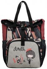 Anekke Rolltop Backpack Mademoiselle Medium Bunt