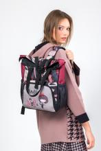 Anekke Rolltop Backpack Mademoiselle Medium Bunt