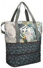 Anekke Reisetasche vs. Shopper Real Travel Nylon Volumen erweiterbar