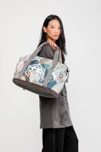 Anekke Reisetasche vs. Shopper Real Travel Nylon Volumen erweiterbar