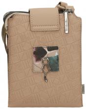 Mini Crossbodybag Handytasche ANEKKE Evolution Real Taupe Mini Crossbodybag Handytasche ANEKKE Evolution Real Taupe