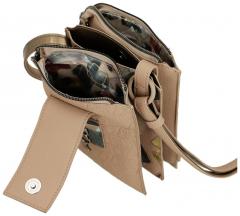 Mini Crossbodybag Handytasche ANEKKE Evolution Real Taupe Mini Crossbodybag Handytasche ANEKKE Evolution Real Taupe