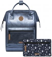 schimmernder Damenrucksack Cabaia navy Medium Larissa Adventurer