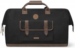 geräumige Travel Bag Cabaia schwarz Trogir Duffle Canvas