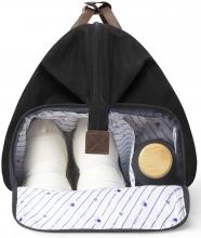 geräumige Travel Bag Cabaia schwarz Trogir Duffle Canvas