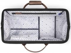 geräumige Travel Bag Cabaia schwarz Trogir Duffle Canvas