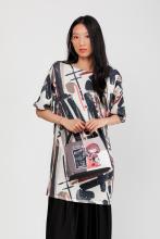 Isoliertasche Small Anekke Mademoiselle Nylon mit zarten Print