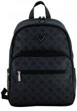 Reiserucksack Guess Wilder Travel Charcoal dunkelgrau Logoprint