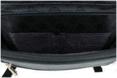 Reiserucksack Guess Wilder Travel Charcoal dunkelgrau Logoprint