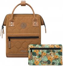 Rucksack braun Cabaia Adventurer Small nachhaltig Molle Metz Stepp